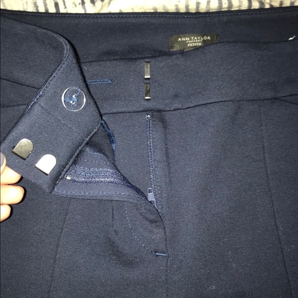 Ann Taylor “The Straight Pant” dark blue - Picture 7 of 7